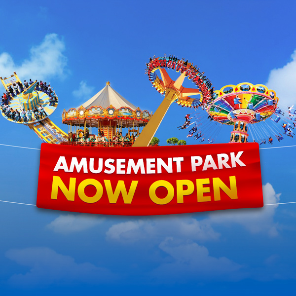 Amusement Park is open now at Wet'nJoy