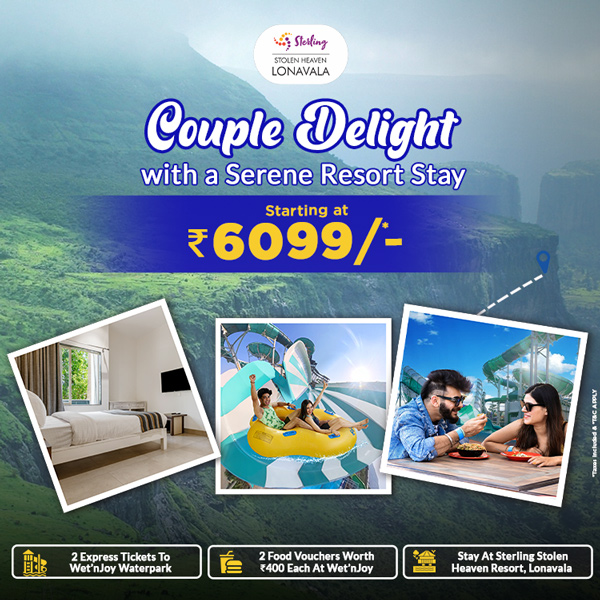 Couple Delight Offer at Wet'nJoy