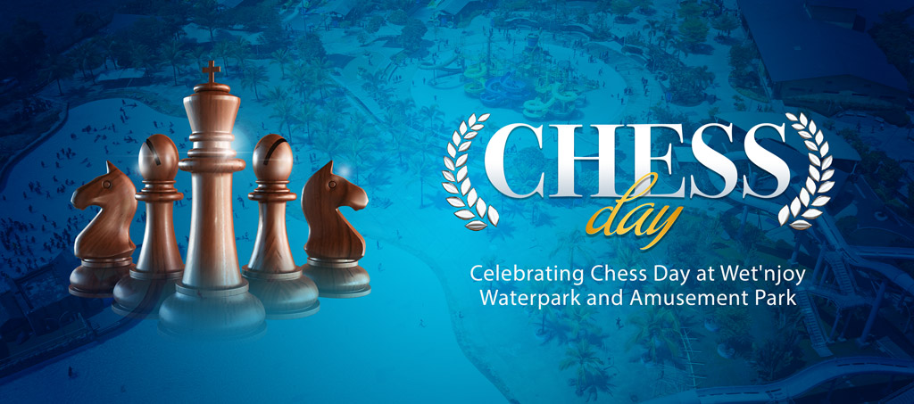 Celebration of Chess day at Wet'nJoy Lonavala Park