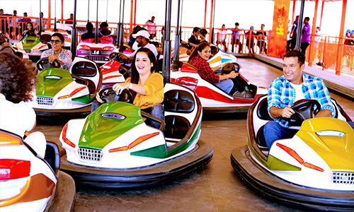 Halloween Day - Enjoying Rush hour game in the Amusement Park Lonavala