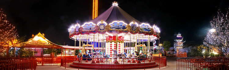 Amusement park ride desk at Wet'nJoy Lonavala Park