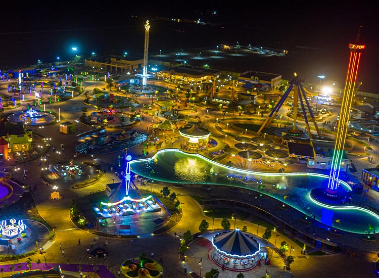 Amusement Park By The Night