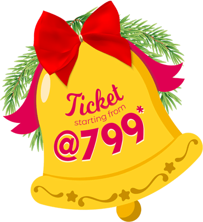 Ticket Starting from Rs 799 only