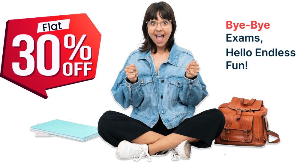 Hall Ticket offer - 30% off for students